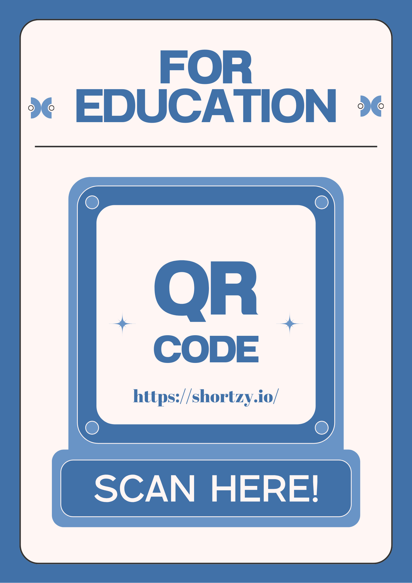 What is the use of QR code in education?